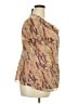 Lane Bryant Paisley Brown Short Sleeve Blouse Size 18 - 20 Plus - photo 4