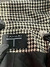 T Tahari Houndstooth Gray Blazer Size 8 - photo 3