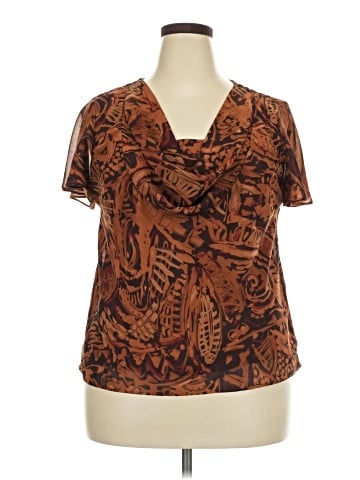 DressBarn Short Sleeve Blouse (view 1)