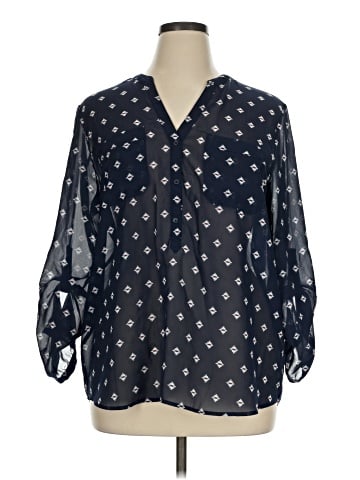 Gap Outlet 3/4 Sleeve Blouse (view 1)