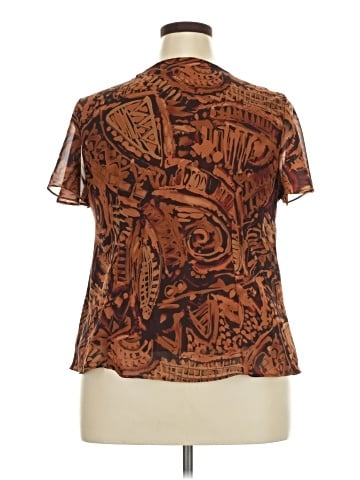 DressBarn Short Sleeve Blouse (view 2)