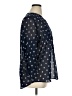 Gap Outlet 100% Polyester Blue 3/4 Sleeve Blouse Size XL - photo 4