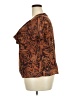 DressBarn 100% Polyester Brown Short Sleeve Blouse Size 18 - photo 5