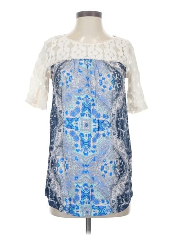 Akemi + Kin Short Sleeve Blouse (view 1)