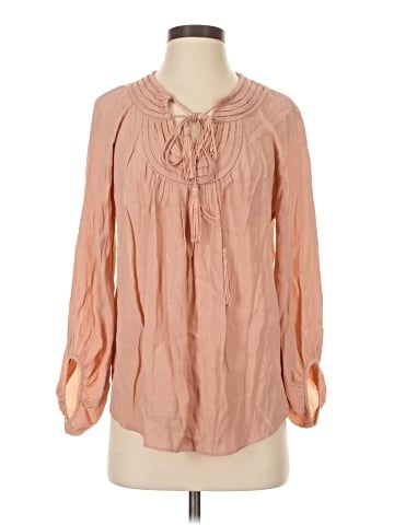Diane von Furstenberg Long Sleeve Blouse (view 1)
