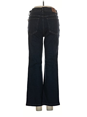 Madewell Kick Out Crop Jeans in Larkspur Wash (view 2)