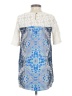Akemi + Kin Blue Short Sleeve Blouse Size XS - photo 2