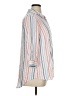 Cato Stripes White 3/4 Sleeve Button-Down Shirt Size XL - photo 4