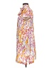 Robert Graham Print Orange Casual Dress Size M - photo 5