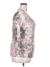 Kiara Silver 3/4 Sleeve Blouse Size XXL - photo 4