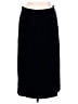 J.Crew Solid Black Casual Skirt Size L - photo 1