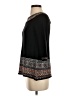 Sleeping On Snow Black 3/4 Sleeve Top Size XS - photo 5
