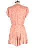Xhilaration 100% Rayon Hearts Pink Romper Size M - photo 2