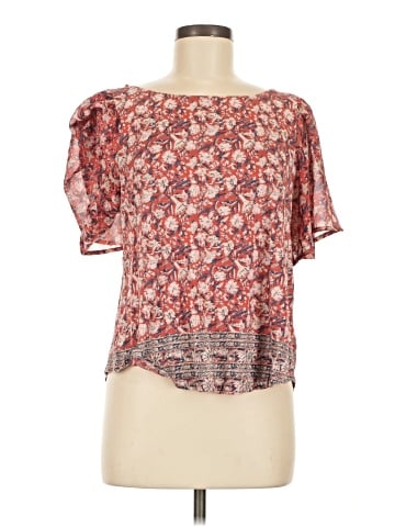 Lucky Brand Short Sleeve Blouse (view 1)
