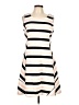 Worthington Stripes Ivory Casual Dress Size 12 - photo 1