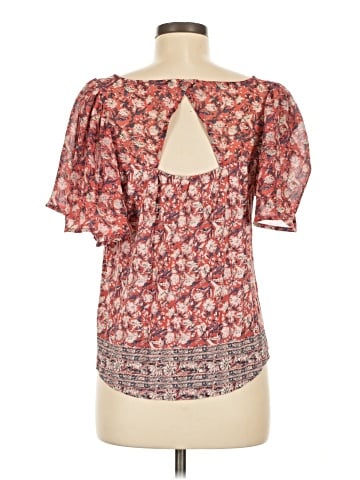 Lucky Brand Short Sleeve Blouse (view 2)