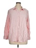 Laura Ashley Pink Long Sleeve Button-Down Shirt Size 1X - photo 1
