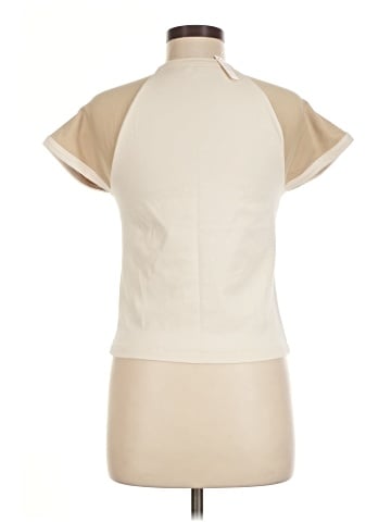 Madewell Raglan-Sleeve Baby Tee in Colorblock (view 2)
