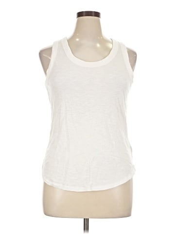 Madewell Whisper Cotton Scoopneck Tank Top (view 1)