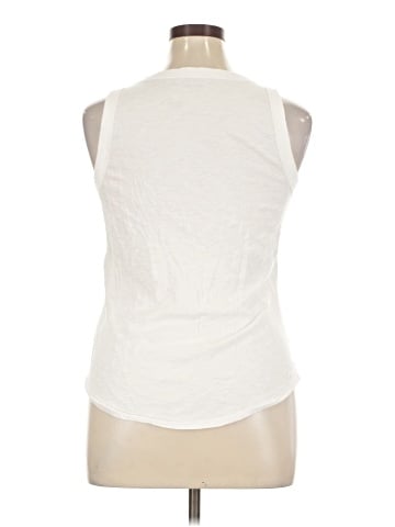 Madewell Whisper Cotton Scoopneck Tank Top (view 2)