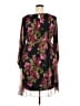 Soft Surroundings 100% Polyester Floral Black Cocktail Dress Size 2X - photo 2