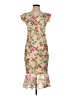Guess Floral Tan Cocktail Dress Size 2 - photo 1