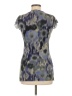 Bisou Bisou 100% Polyester Blue Short Sleeve Top Size M - photo 2