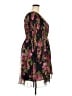 Soft Surroundings 100% Polyester Floral Black Cocktail Dress Size 2X - photo 4