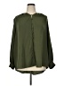 Nine West Green Long Sleeve Blouse Size XL (estimated) - photo 1