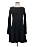 Express Solid Black Casual Dress Size XS - photo 1