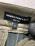 Generation Love Metallic Green Khaki Shorts Size S - photo 3