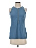 Boston Proper Blue Sleeveless Top Size XS - photo 1