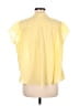 J.Jill Yellow Short Sleeve Blouse Size M - photo 2