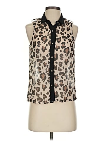Charlotte Russe Sleeveless Blouse (view 1)