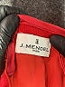 J. Mendel 100% Silk Solid Red Cocktail Dress Size 4 - photo 7