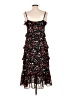 MICHAEL Michael Kors 100% Polyester Floral Black Cocktail Dress Size L - photo 2