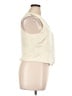 Madewell 100% Polyester Ivory Sleeveless Blouse Size 14 - photo 4