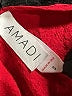 Amadi Chevron-herringbone Red Casual Dress Size S - photo 7