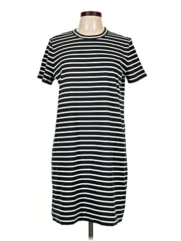 Madewell Mini Tee Dress in Stripe (view 1)