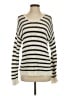 Madewell Stripes Ivory Pullover Sweater Size S - photo 1
