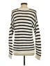 Madewell Stripes Ivory Pullover Sweater Size S - photo 2