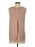Violet & Claire Tan Sleeveless Blouse Size S - photo 2