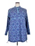 Coolibar 100% Polyester Blue Pullover Sweater Size XXL - photo 1