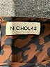 Nicholas Animal Print Brown Cocktail Dress Size 6 - photo 7
