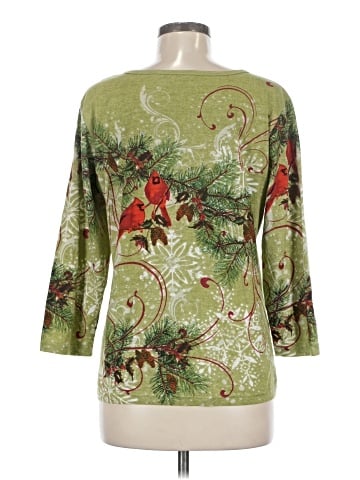 Collections etc. 3/4 Sleeve Top (view 2)