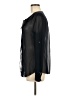 Joe Fresh 100% Polyester Black Long Sleeve Blouse Size M - photo 5