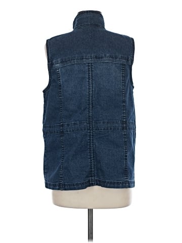 Christopher & Banks Denim Vest (view 2)
