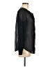 Joe Fresh 100% Polyester Black Long Sleeve Blouse Size M - photo 4