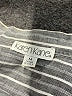 Karen Kane Stripes Gray Long Sleeve Button-Down Shirt Size M - photo 7