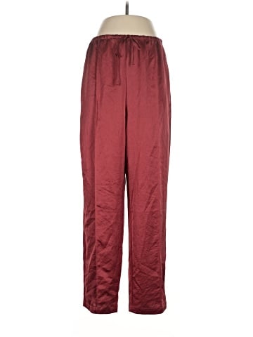 Madewell Pintucked Slim Pull-On Pants in Satin (view 1)